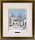 ヒロ・ヤマガタ「ウォーター・キャッスル」シルクスクリーン :: 絵画