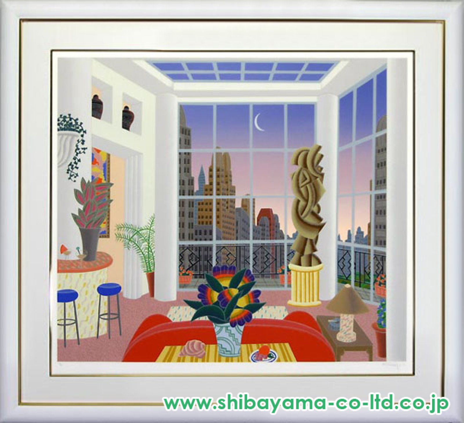 トーマス・マックナイト「エルドラド」シルクスクリーン :: 絵画買取