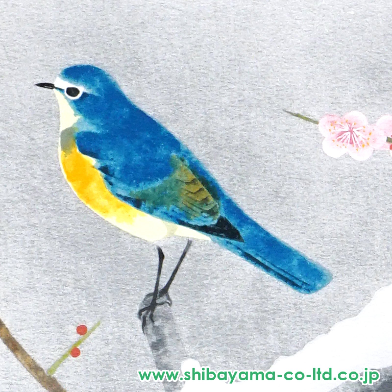 上村淳之「待春」セリグラフ :: 絵画買取・販売 - シバヤマ