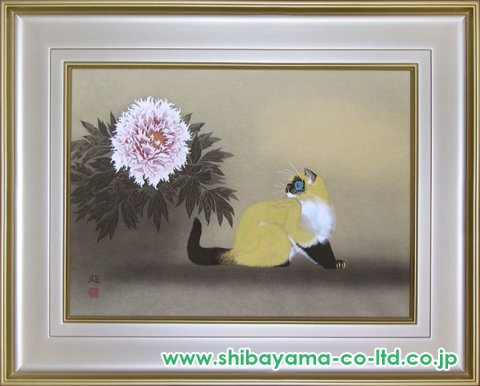 加山又造「微風 (そよかぜ)」木版画 :: 絵画買取・販売 - シバヤマ