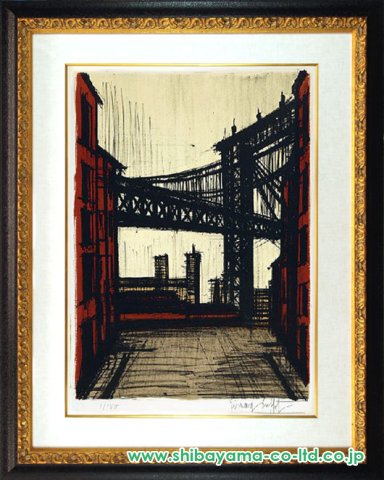 ベルナール・ビュッフェ「Album New Yorkより『ニューヨーク・シリーズ