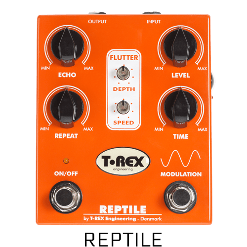 → T-REX EFFECTS ← Pedals for guitar and bass players!