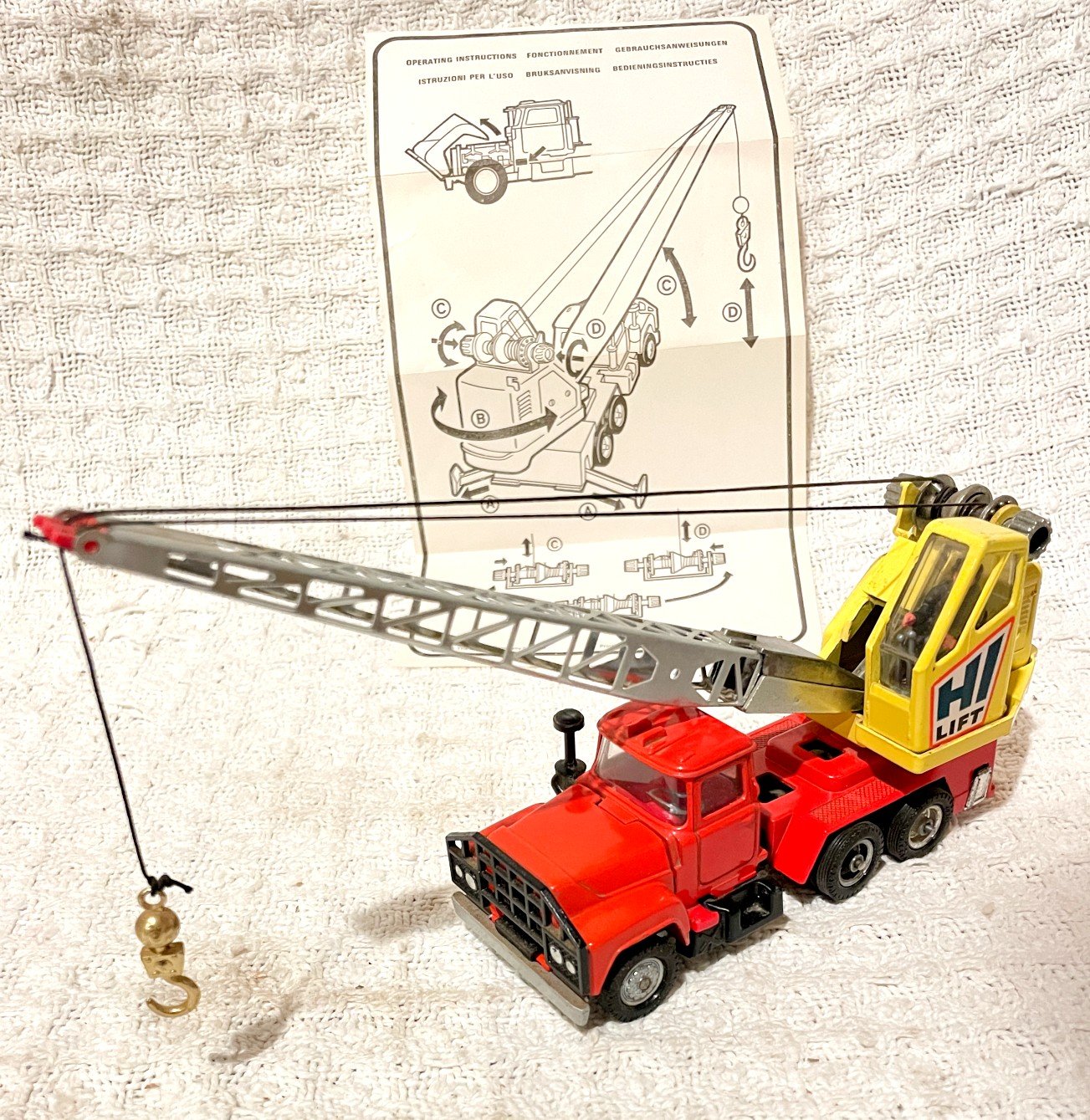 LN Boxed Corgi 1154 Mack Priestman Mobile Crane — Tobias Toys & Trains
