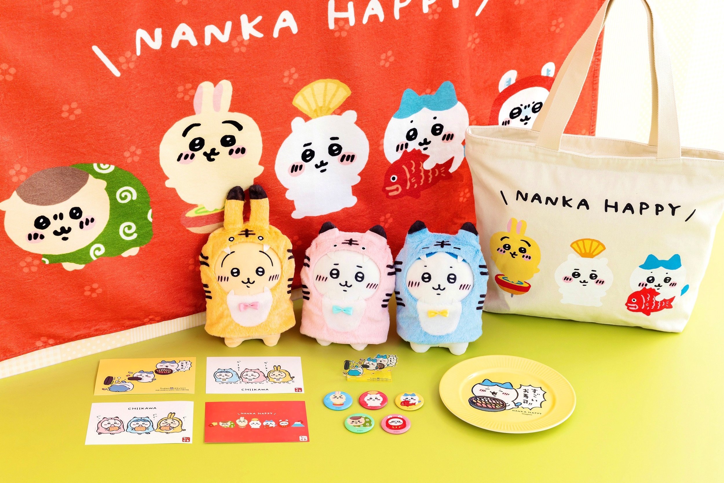 ちいかわ×阪神タイガース×心斎橋PARCO」初のコラボレーショングッズ