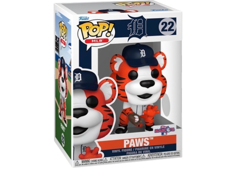 Funko Pop! MLB Mascots Tigers Paws Figure #22 - JP