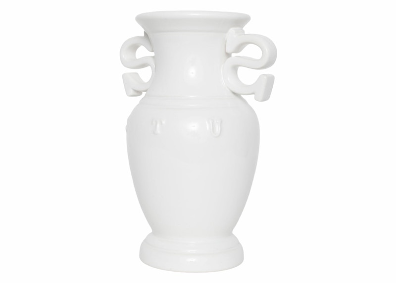 Stussy S Handle Ceramic Vase Ceramic White Men's - FW24 - GB