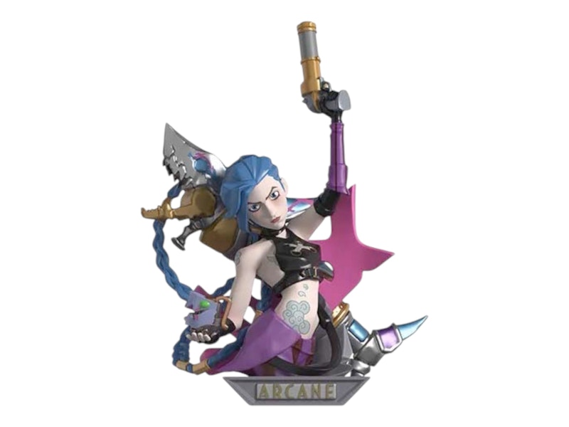 Pop Mart League of Legends Arcane Series Jinx Figure - JP