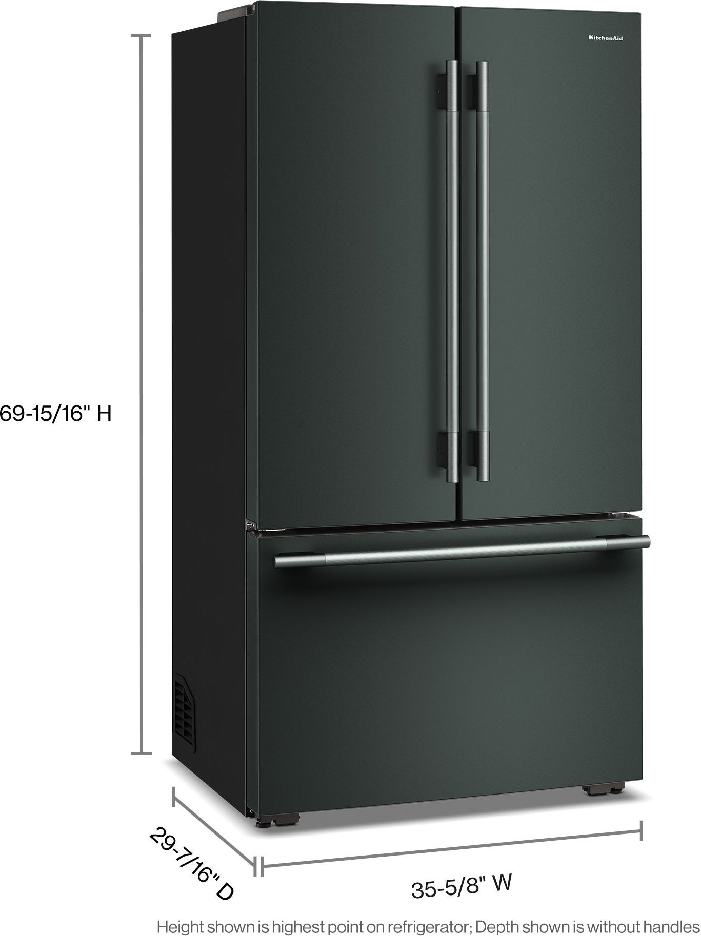 KitchenAid KRFC236SJP French Door Refrigerator Juniper | Plesser's