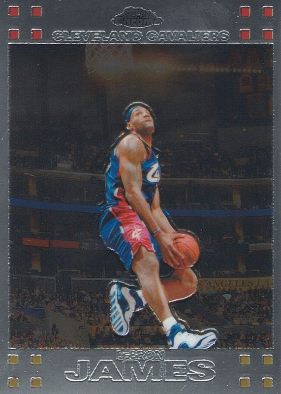 LeBron James 2007 Topps Chrome #23 Base Price Guide - Sports Card