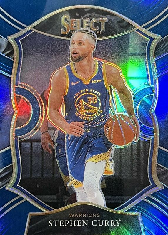 Stephen Curry 2020 Select #57 Concourse Blue Prizm Price Guide