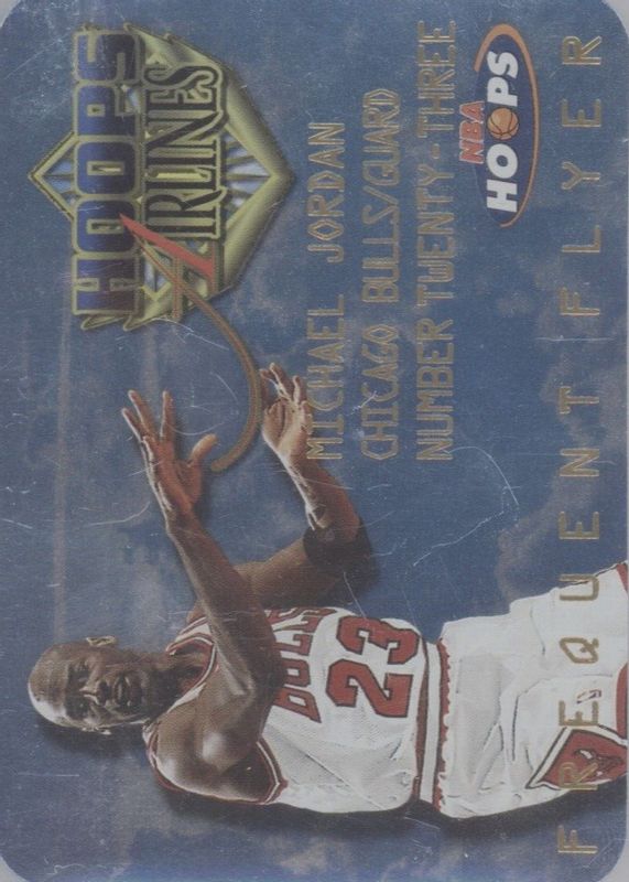Michael Jordan 1997 Hoops #4 Frequent Flyer Club Price Guide