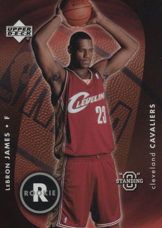 LeBron James 2003 Upper Deck Standing O #85 Base Price Guide