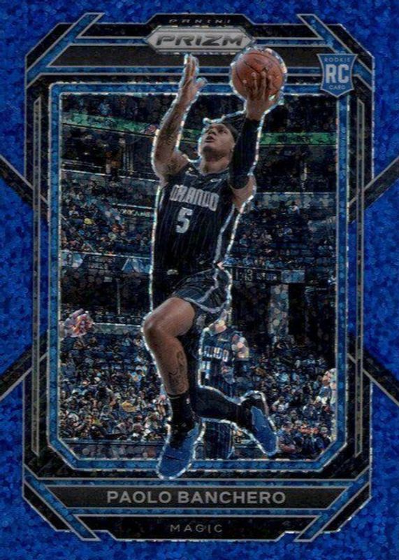 Paolo Banchero 2022 Prizm #249 Blue Sparkle /144 Price Guide