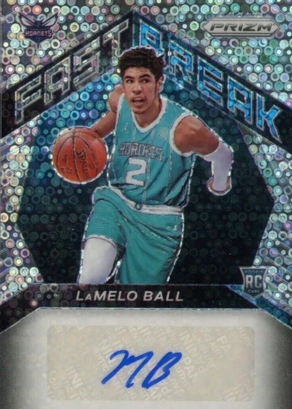 LaMelo Ball 2020 Prizm #FR-LMB Fast Break Rookie Autographs Price