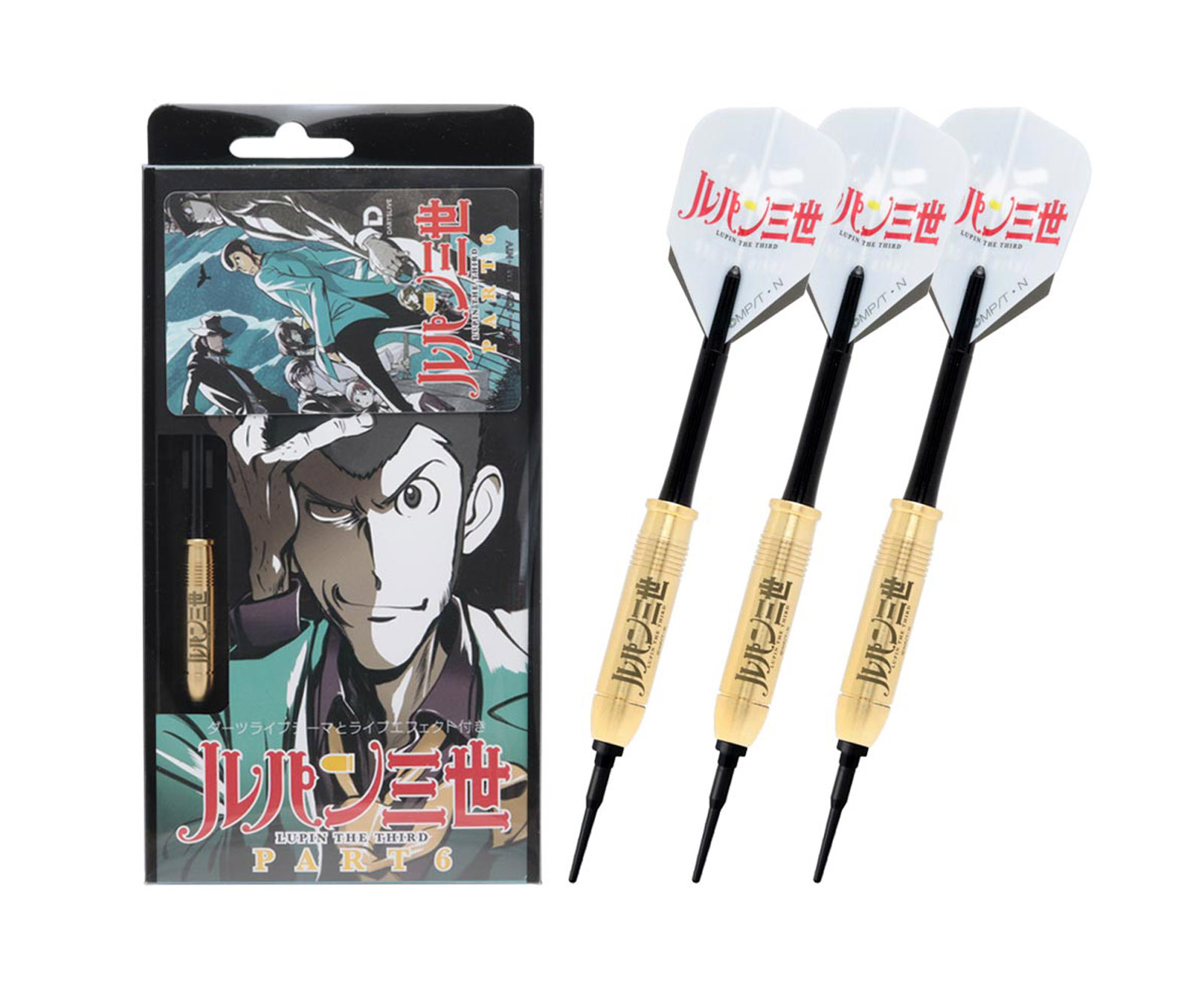 バレル【ダーツライブ】ルパン三世ダーツセット PART6 Ver.｜ダーツ