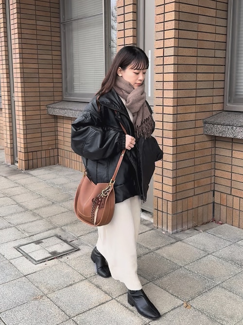 NiiNa】【高品質牛革】2way ワンハンドルラウンドショルダーバッグ