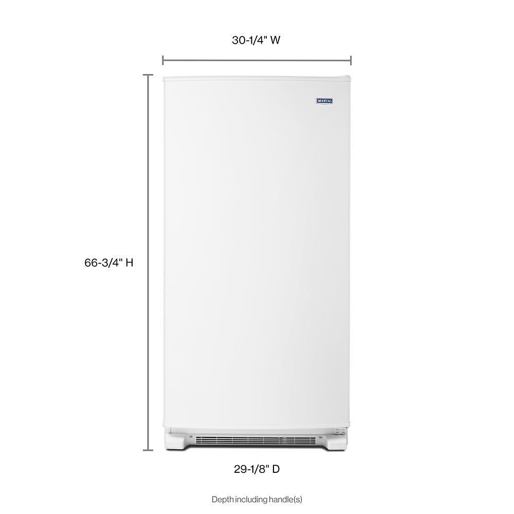 MAYTAG 18 cu. ft. Frost Free Upright Freezer with LED Lighting
