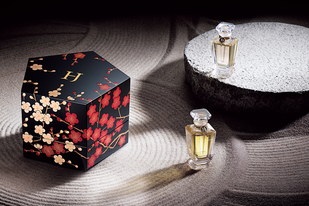 匂いたつ香水箱 唯一無二の美〔香川漆芸 × アンリ・ジャック〕日本と