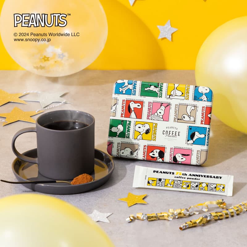 限定】スヌーピー コーヒーSNP 75thアニバーサリーブレンド缶