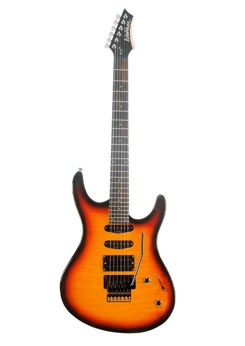 Guitarra Washburn RX25FVSB Sunburst com Captadores HSH e Floyd Rose
