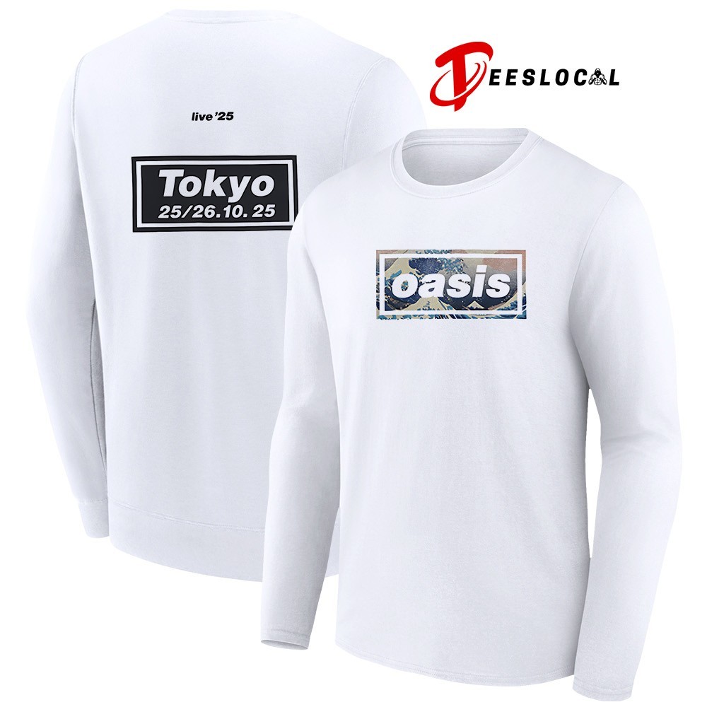 Oasis Tokyo 2025 live 25 world tour dates Japanese traditional art