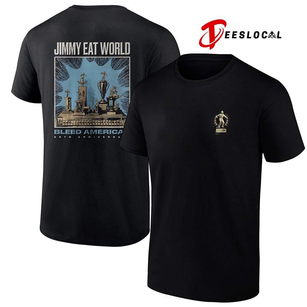 Jimmy Eat World bleed American 25th anniversary shirt, hoodie