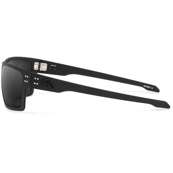GATORZ Sentix Black Frame Digitally Optimized Polarized Smoke