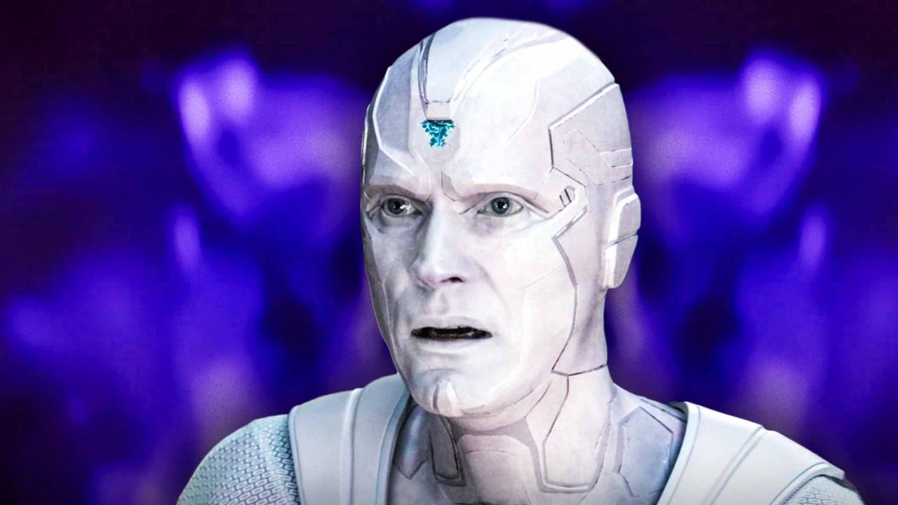 MCUヴィジョン役ポールベタニー氏の直筆サイン入りポートレート