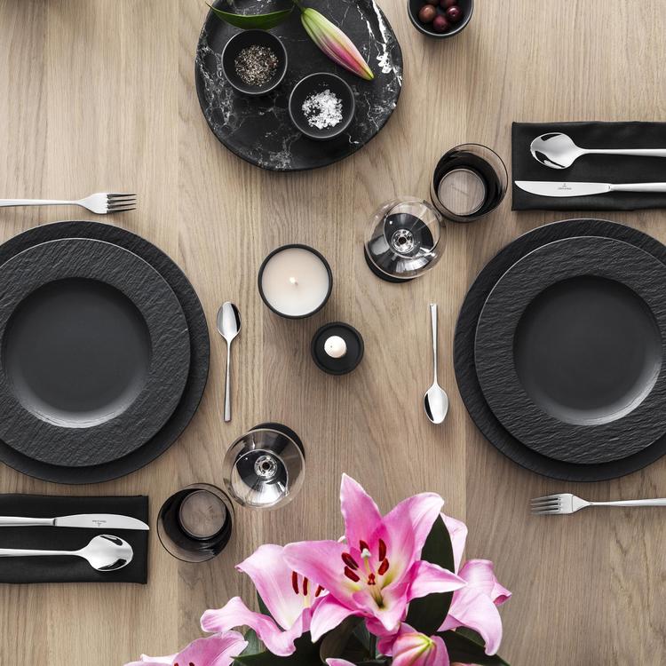 Villeroy & Boch, Manufacture Rock 4-Piece Place Setting, Service