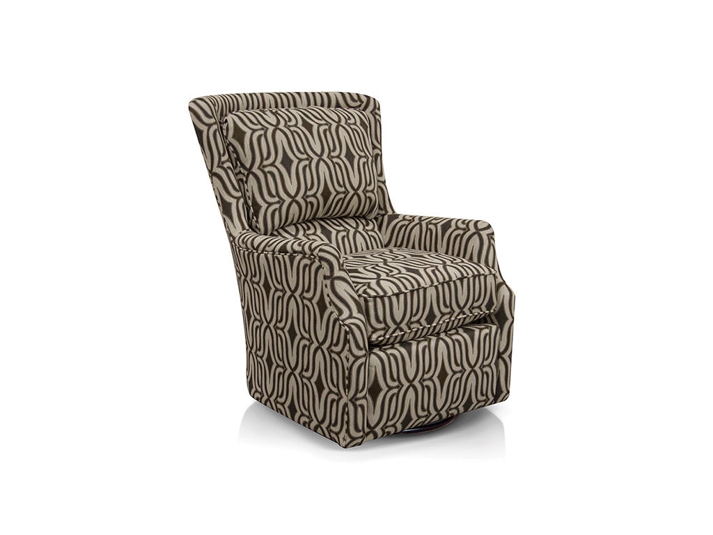 England Living Room Loren Swivel Chair 2910-69 - England Furniture