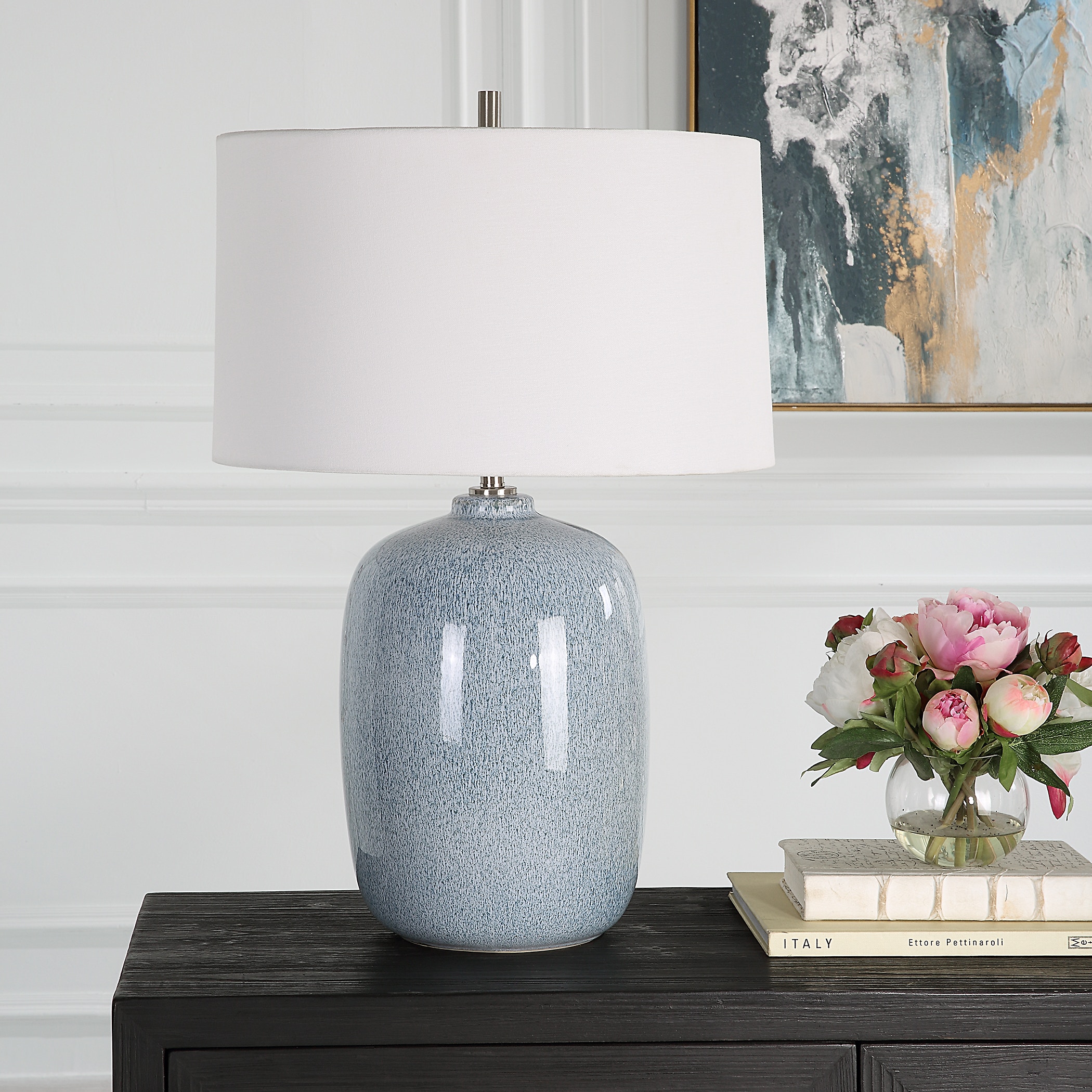 Jubilee Sky Blue Table Lamp UT30249