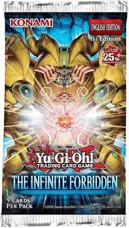 YU-GI-OH! - THE INFINITE FORBIDDEN - BOOSTER PACK (ENGLISH) (P9/B24)