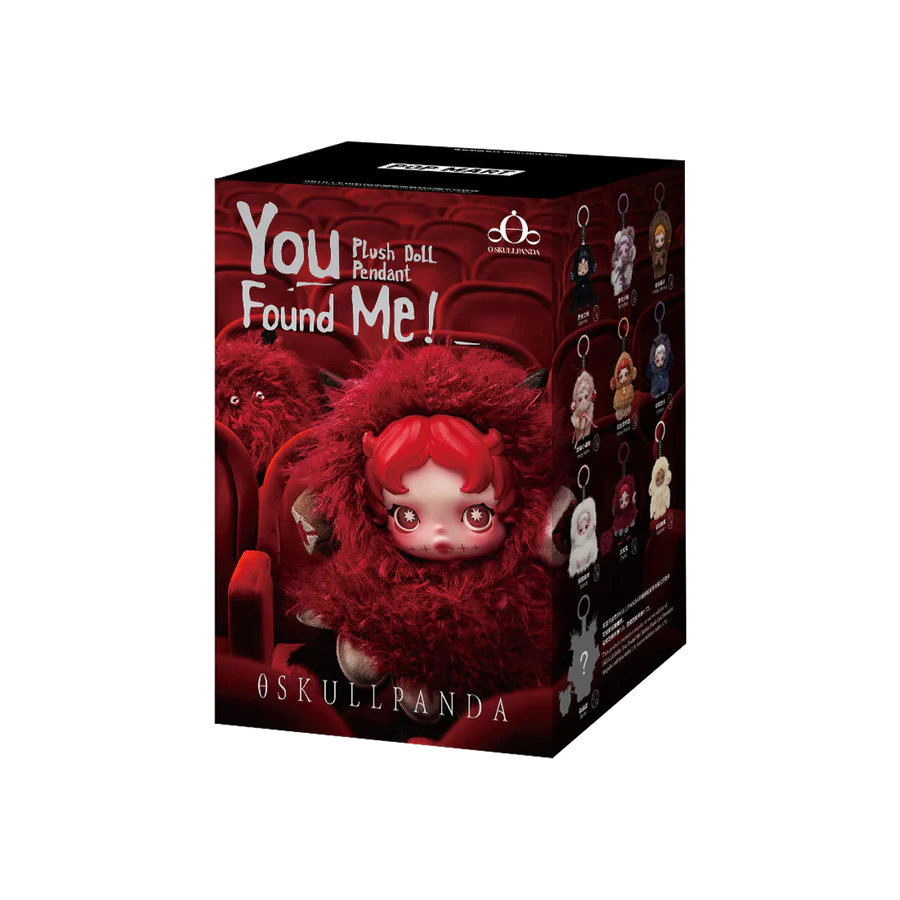 SKULLPANDA - BLIND BOX - YOU FOUND ME! SERIES PENDANT PLUSH
