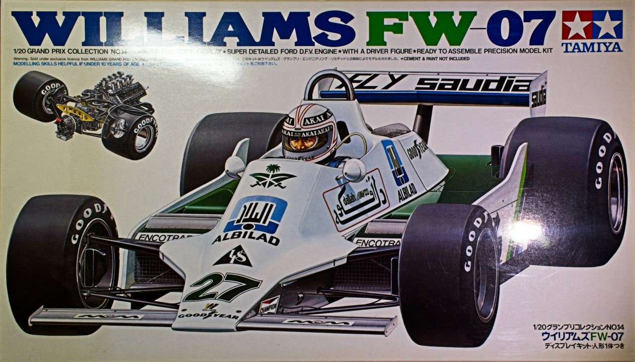 Tamiya 1/20 Scale 1979 Williams FW07 | Modelers Social Club Forum