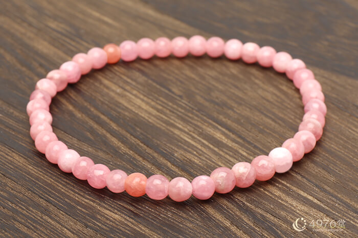 インカローズ ブレスレット 4mm ｜ 天然石通販の4976堂