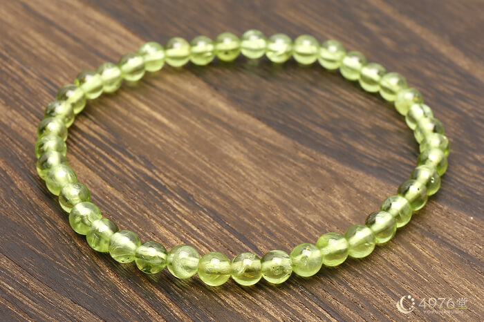 ペリドット ブレスレット 4mm ｜ 天然石通販の4976堂