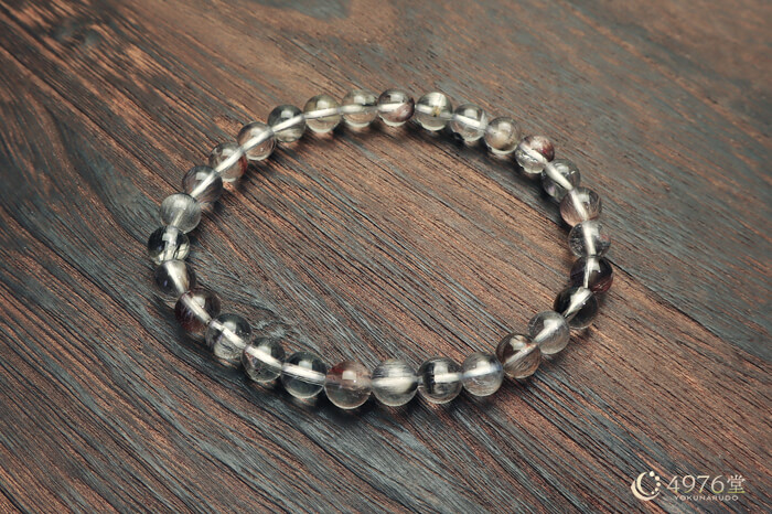 プラチナルチルブレスレット 6mm ｜ 天然石通販の4976堂