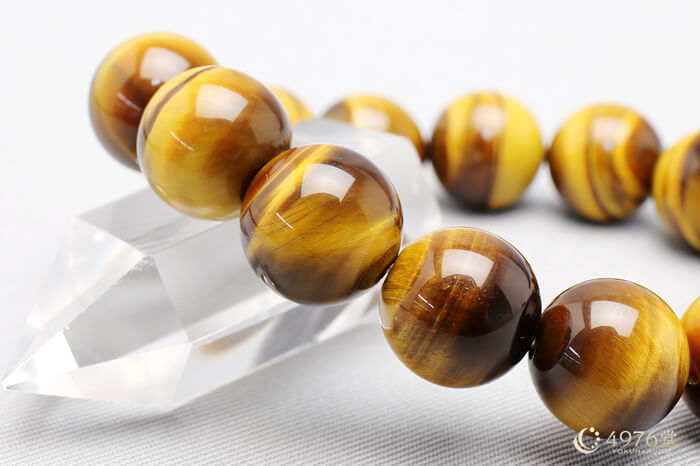 タイガーアイ ブレスレット 14mm ｜ 天然石通販の4976堂