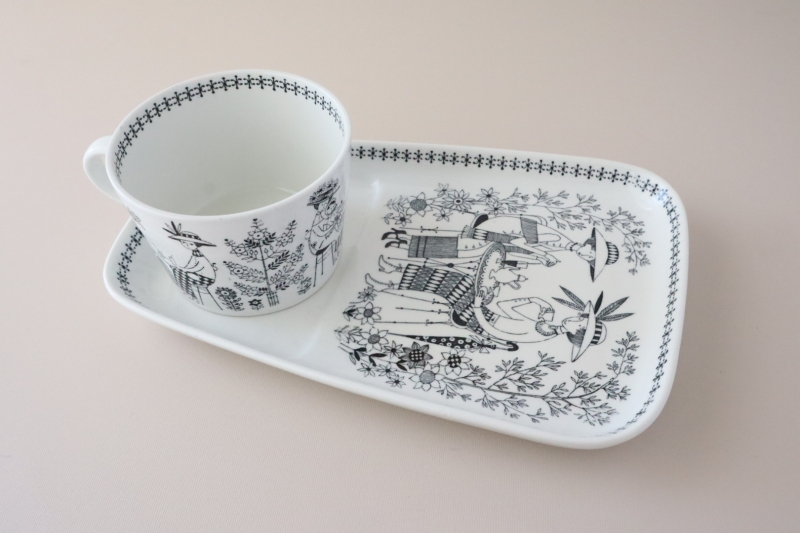 北欧 雑貨/ヴィンテージ食器】ARABIA（アラビア）Emilia（エミリア）TV