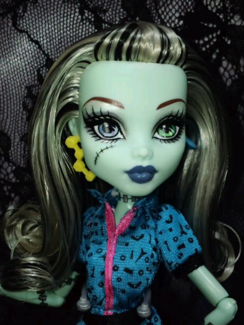 モンスター・ハイ 恐怖の都のフランキー、お直し＆レビュー。 Monster