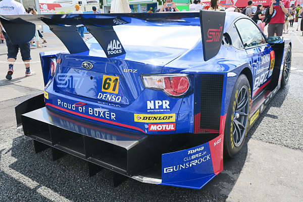 こんにちわんこそば専用 1/10 SUBARU BRZ GT300 R/Cカバー こんにちわ