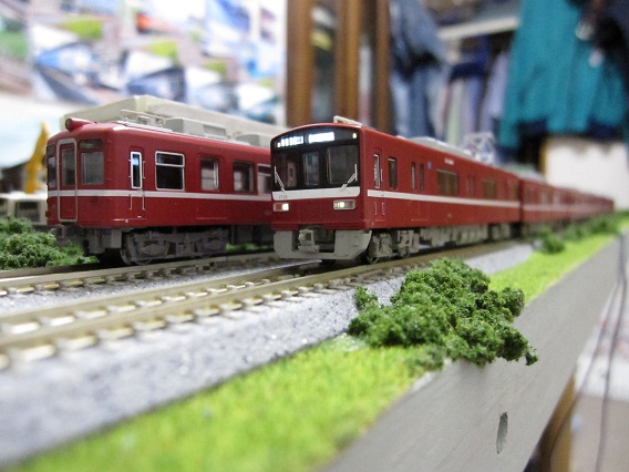 マイクロエース 京急1500形 インバーター更新車8両 我が家鉄道に入線