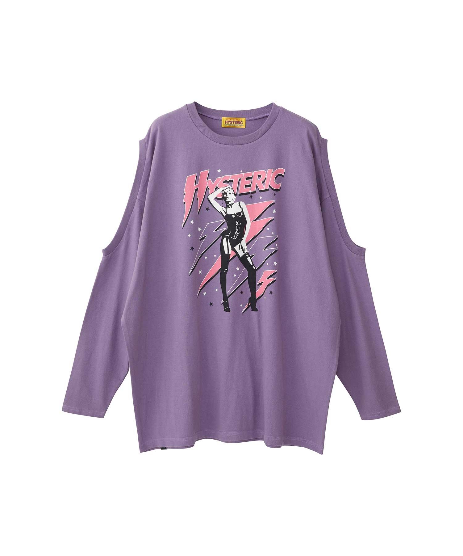 THE PRETTIEST STARS オーバーサイズTシャツ|HYSTERIC GLAMOUR WOMEN