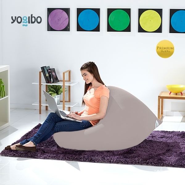Yogibo Mini Premium（ヨギボー ミニ プレミアム）＜ライトグレー