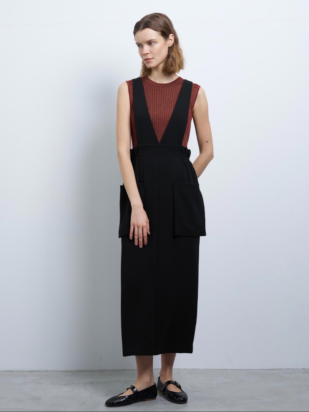 サロペットスカート|LANVIN en Bleu | LANVIN en Bleu | ランバン オン