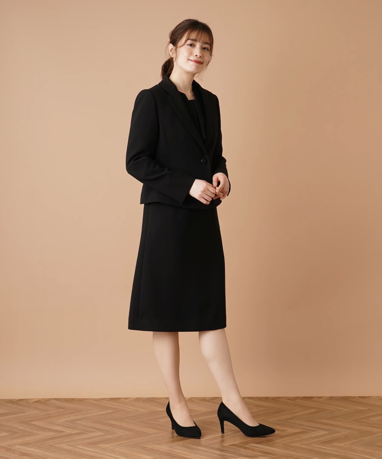 ブレザー・ジャケット・ワンピースセット【ブラックフォーマル