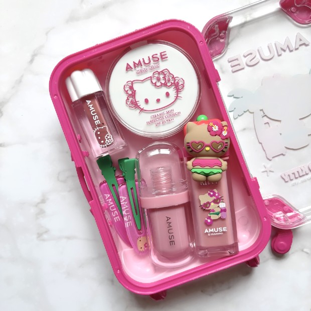 アミューズ×日焼けハローキティ】イエベ向け限定コスメをレビュー