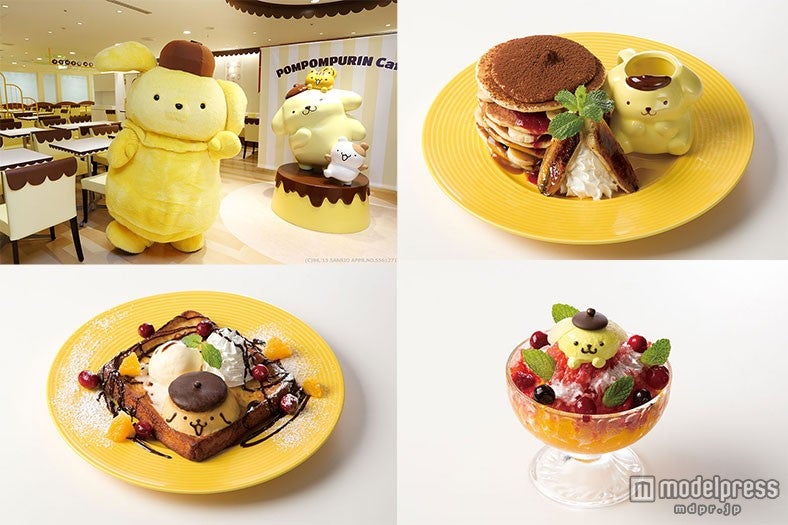 ポムポムプリンカフェ関西初上陸、可愛すぎるメニューに癒やされる