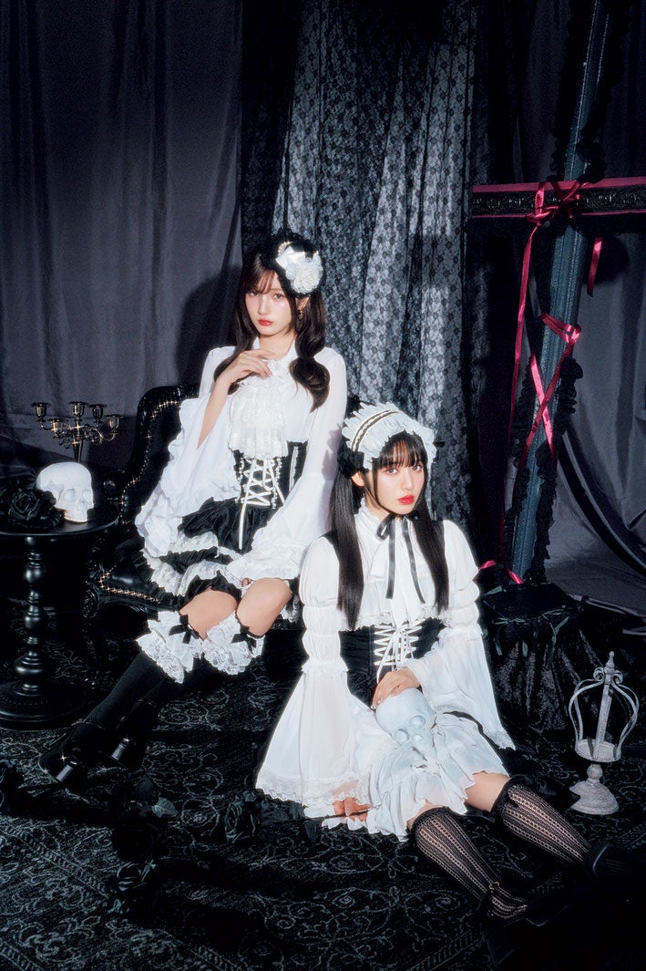 FRUITS ZIPPER松本かれん＆鎮西寿々歌「LARME」登場 リンクコーデ披露