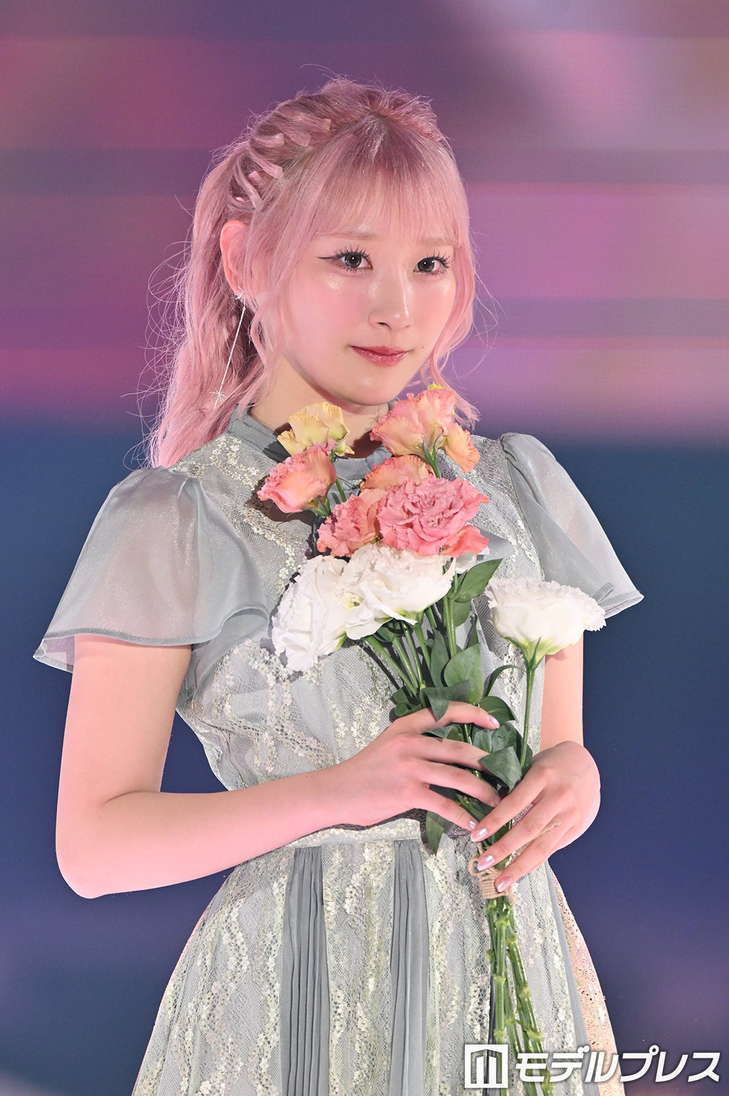 LOVE齋藤樹愛羅、可憐な笑顔でランウェイデビュー【GirlsAward 2024 S